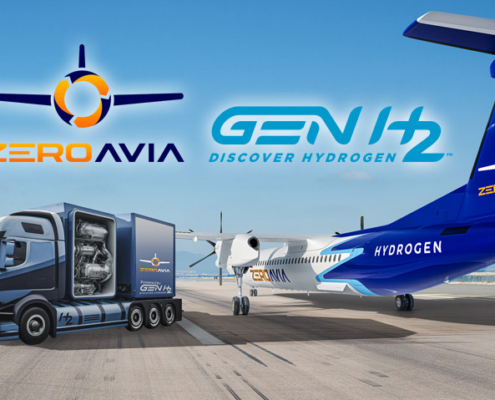 GenH2 and ZeroAvia Sign MoU to Develop Liquid Hydrogen Technologies for Airports