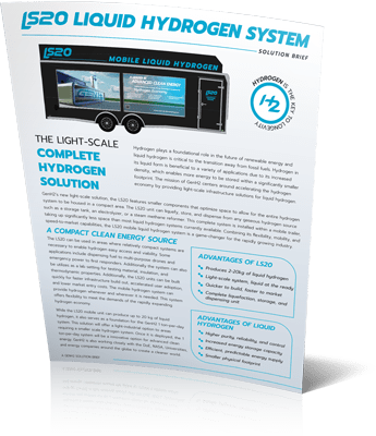 LS20 Liquid Hydrogen System